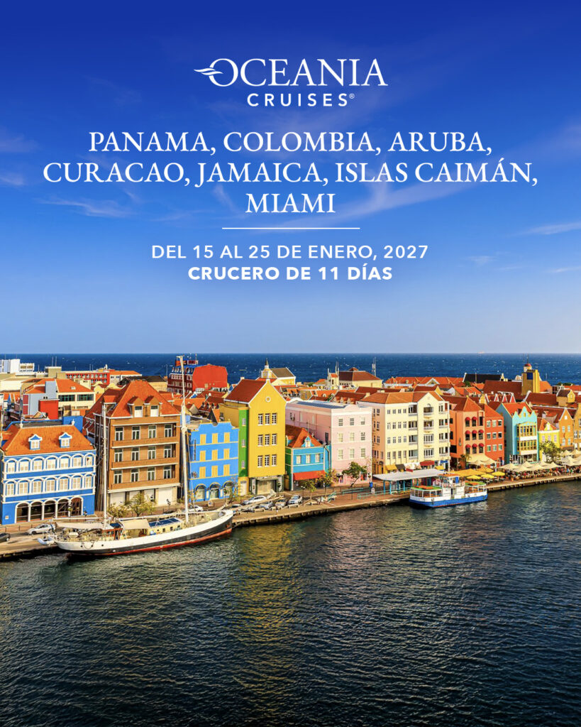 Panamá, Colombia, Aruba, Curacao, Jamaica, Islas Caimán y Miami.