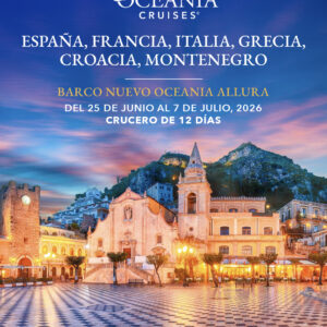 España, Francia, Italia, Grecia, Croacia y Montenegro - Nuevo Barco