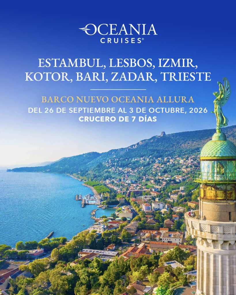 Estambul, Lesbos, Izmir, Kotor, Bari, Zadar y Trieste
